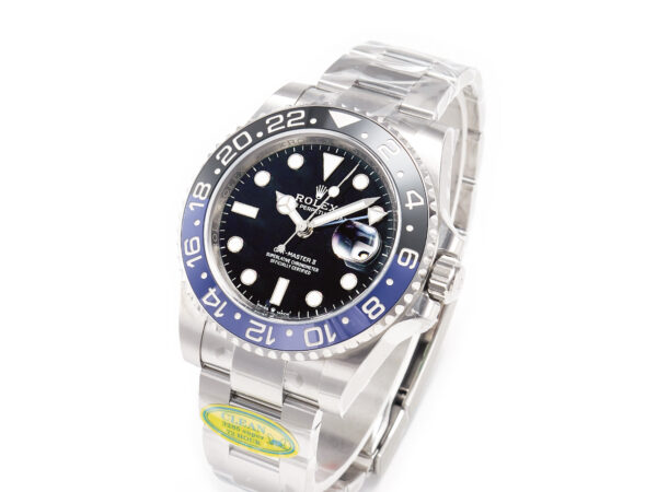 GMT-Master II 126710 BLNR Clean Black/Blue Ceramic 904L Steel Best Edition on Oyster Bracelet DD3285 CHS - Image 4